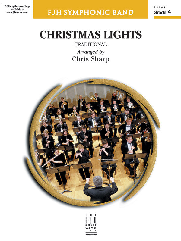 Christmas Lights - Concert Band Conductor Score & Parts (Digital Download)
