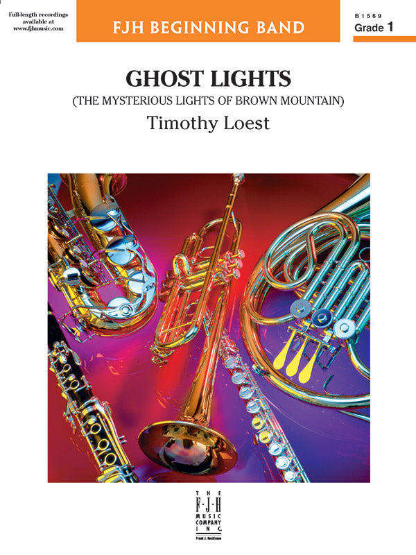 Ghost Lights - Concert Band Conductor Score & Parts (Digital Download)