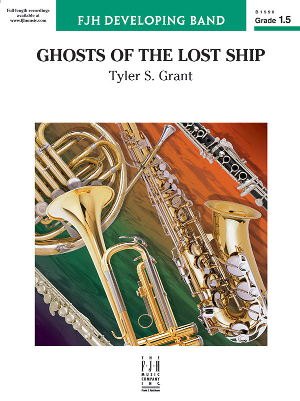 Ghosts of the Lost Ship - Concert Band Conductor Score & Parts (Digital Download)