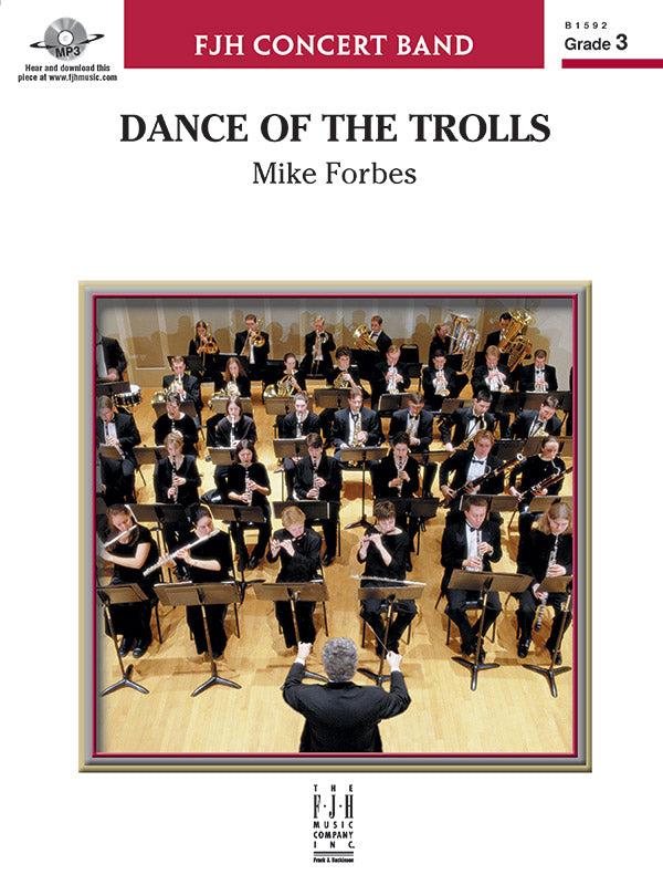 Dance of the Trolls - Concert Band Conductor Score & Parts (Digital Download)