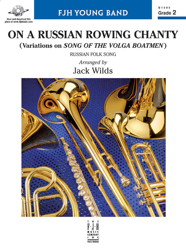 On a Russian Rowing Chanty - Concert Band Conductor Score & Parts (Digital Download)