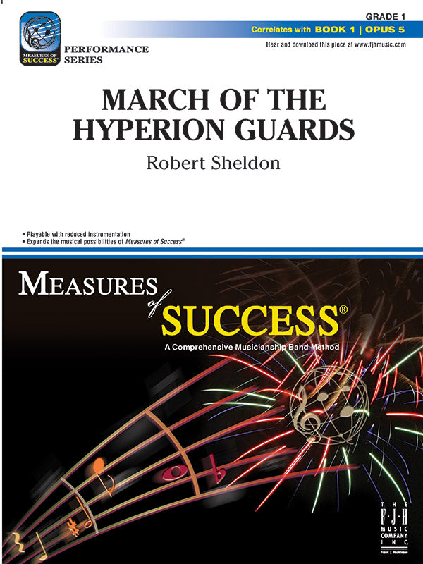 March of the Hyperion Guards - Concert Band Conductor Score & Parts (Digital Download)
