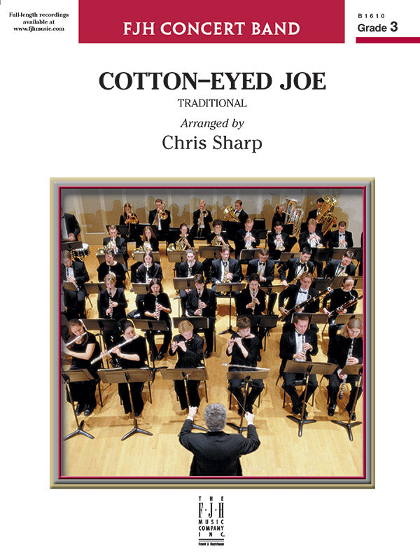 Cotton-Eyed Joe - Concert Band Conductor Score & Parts (Digital Download)