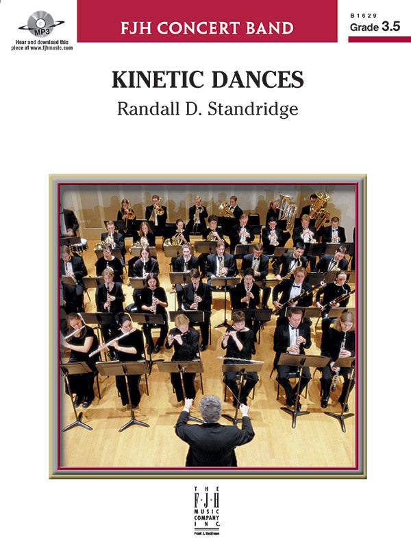 Kinetic Dances - Concert Band Conductor Score & Parts (Digital Download)