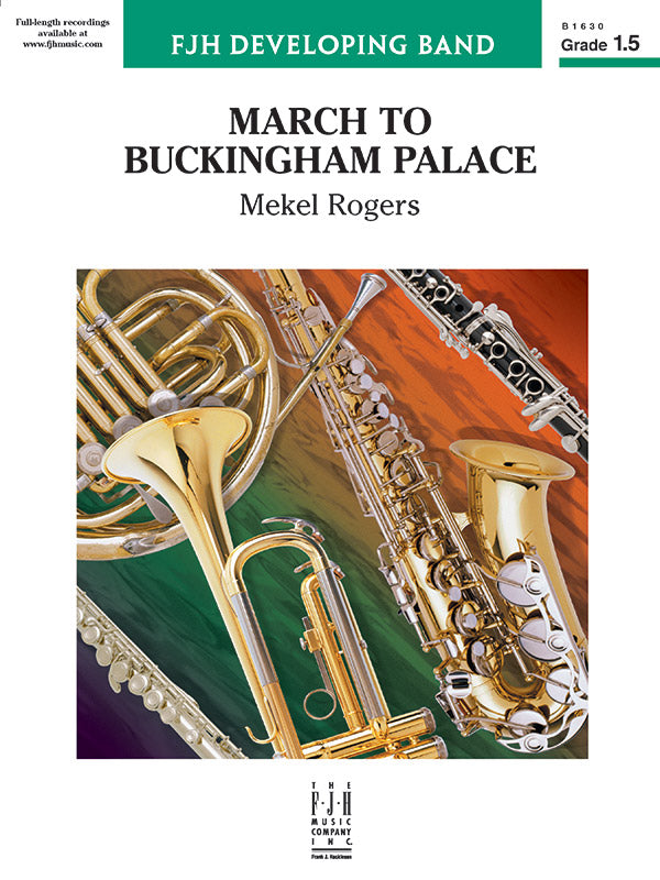 March to Buckingham Palace - Concert Band Conductor Score & Parts (Digital Download)