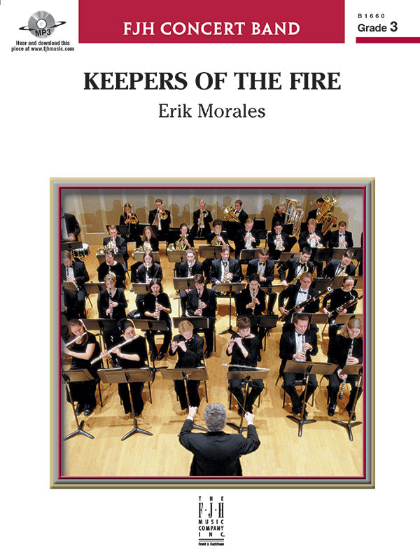 Keepers of the Fire - Concert Band Conductor Score & Parts (Digital Download)