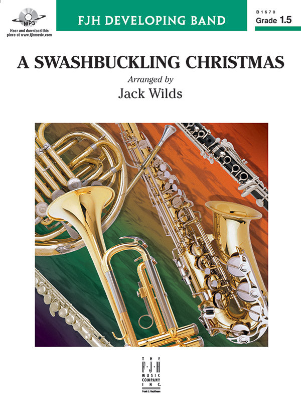 A Swashbuckling Christmas - Concert Band Conductor Score & Parts (Digital Download)