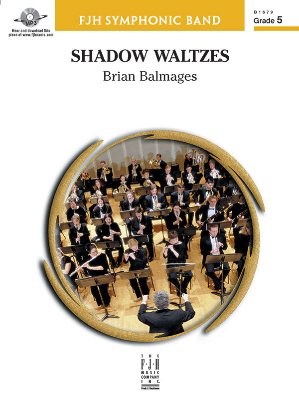 Shadow Waltzes - Concert Band Conductor Score & Parts (Digital Download)