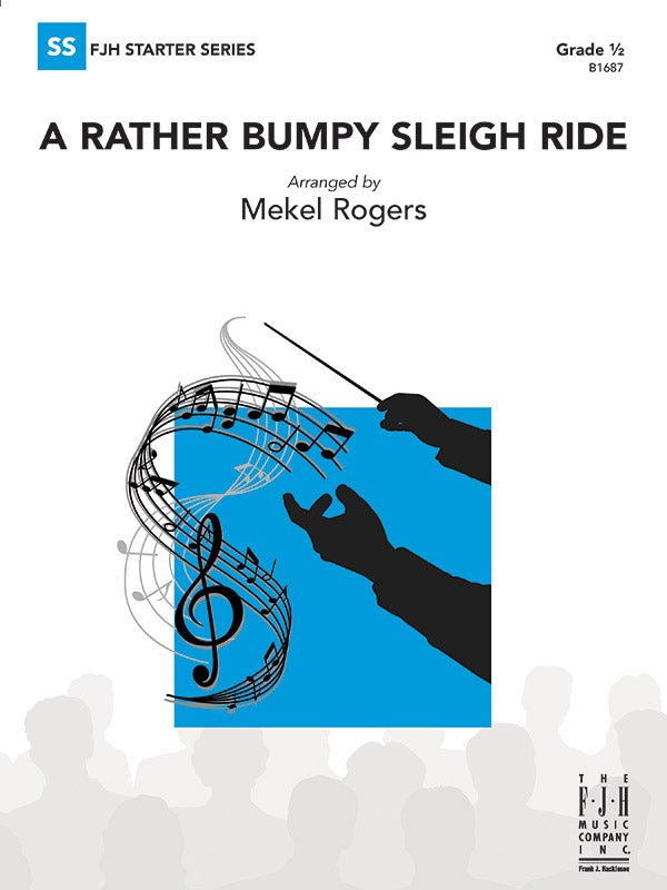 A Rather Bumpy Sleigh Ride - Concert Band Conductor Score & Parts (Digital Download)