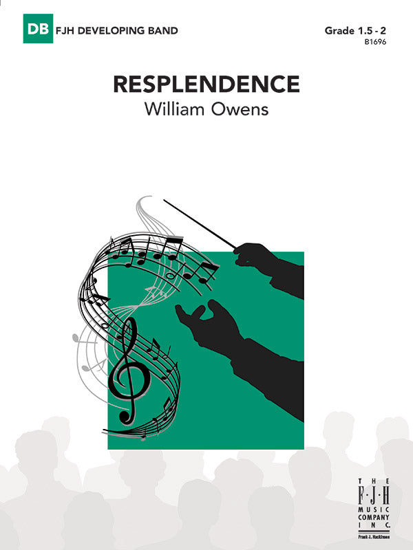 Resplendence - Concert Band Conductor Score & Parts (Digital Download)