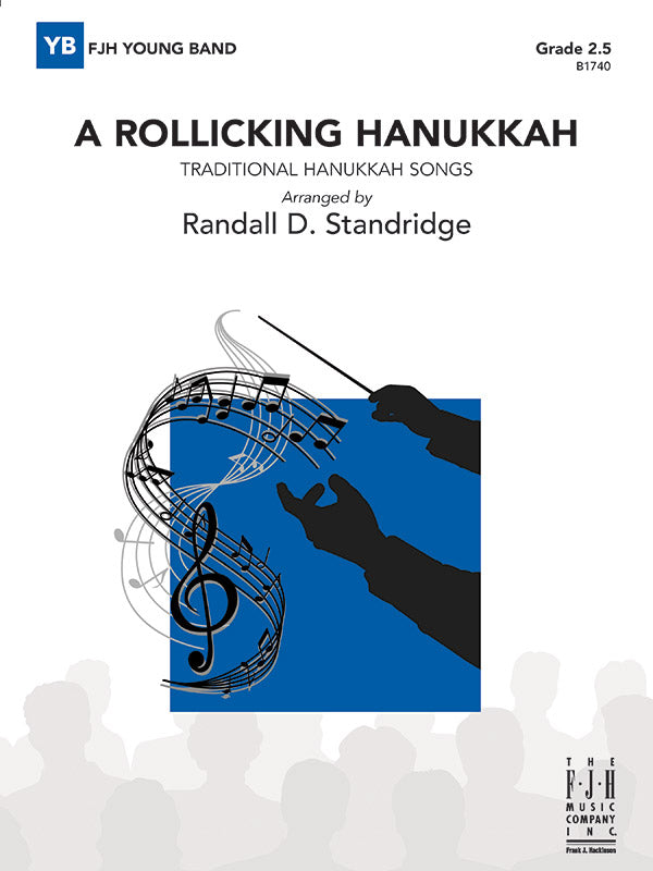 A Rollicking Hanukkah - Concert Band Conductor Score & Parts (Digital Download)
