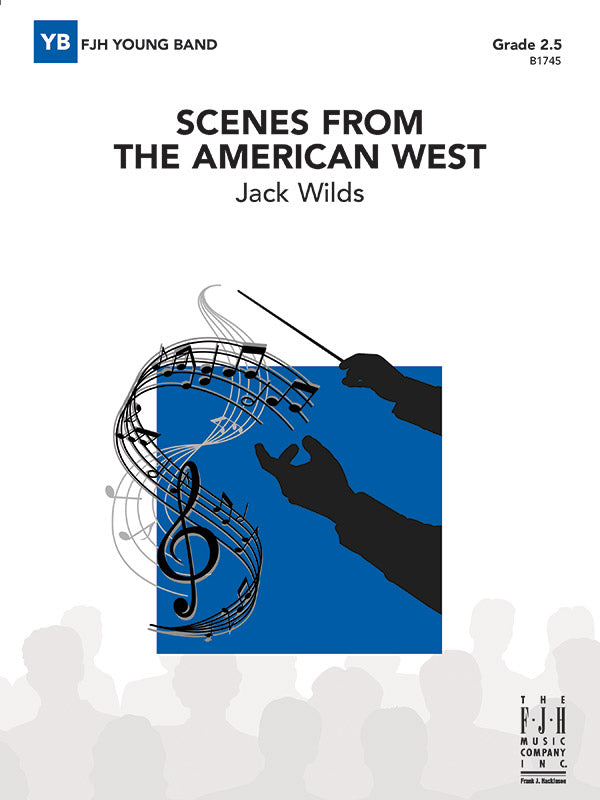 Scenes from the American West - Concert Band Conductor Score & Parts (Digital Download)