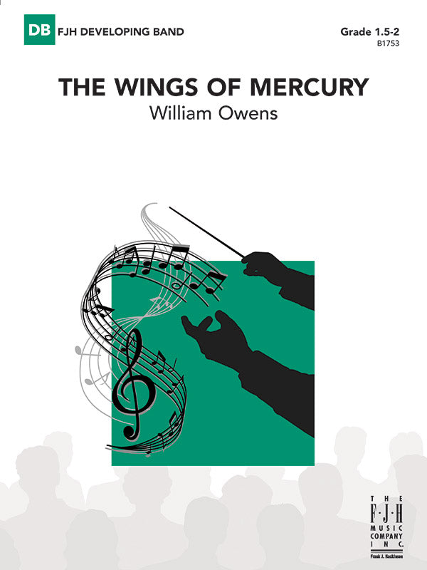 The Wings of Mercury - Concert Band Conductor Score & Parts (Digital Download)
