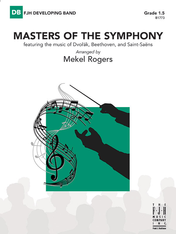 Masters of the Symphony - Concert Band Conductor Score & Parts (Digital Download)