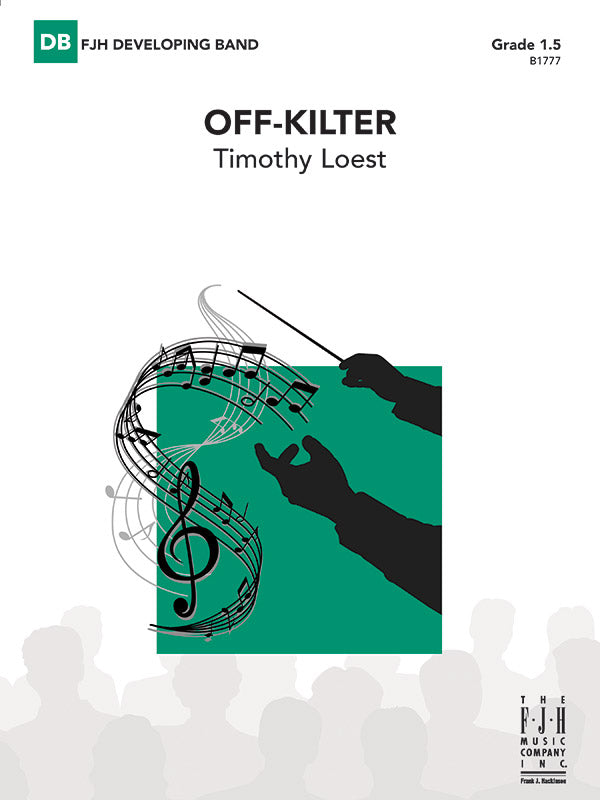 Off-Kilter - Concert Band Conductor Score & Parts (Digital Download)