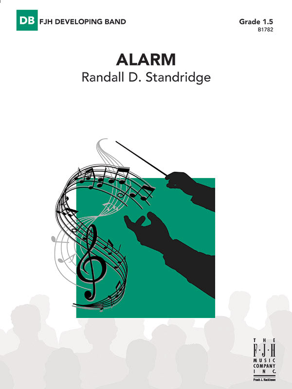 Alarm - Concert Band Conductor Score & Parts (Digital Download)