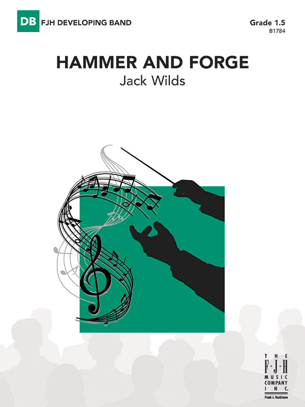 Hammer and Forge - Concert Band Conductor Score & Parts (Digital Download)