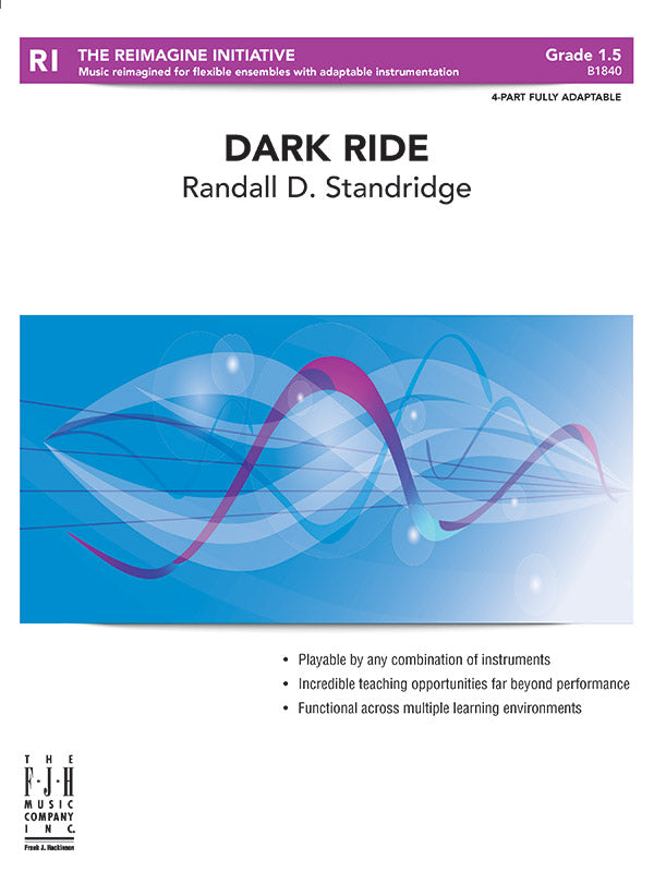 Dark Ride - Flexible Band/String Ensemble Score & Parts (Digital Download)