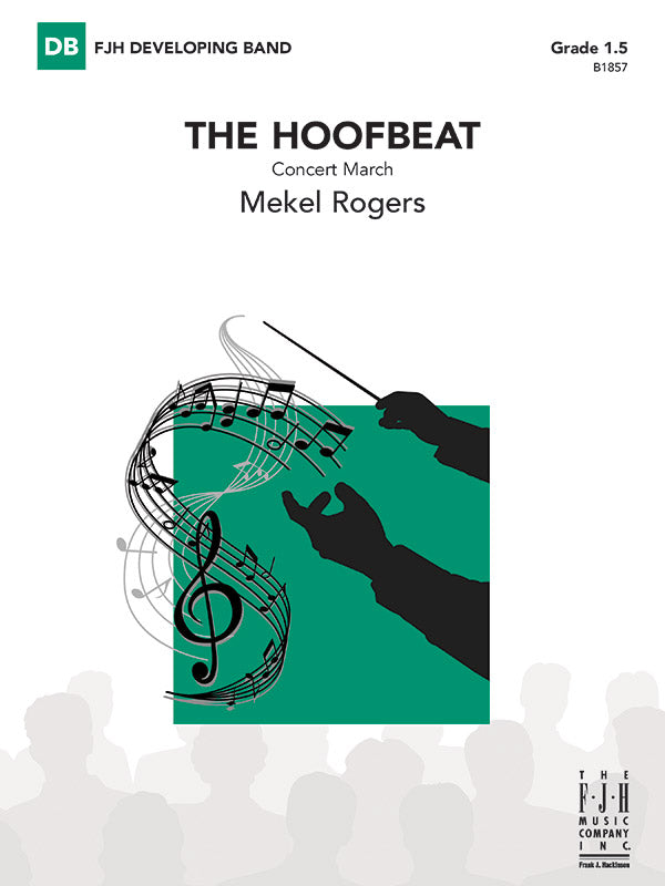 The Hoofbeat - Concert Band Conductor Score & Parts (Digital Download)
