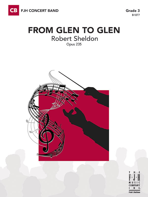 From Glen to Glen - Concert Band Conductor Score & Parts (Digital Download)