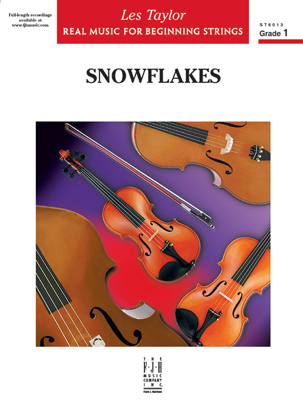 Snowflakes - String Orchestra Conductor Score & Parts (Digital Download)