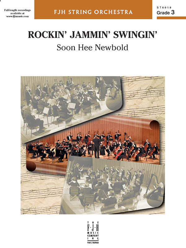 Rockin' Jammin' Swingin' - String Orchestra Conductor Score & Parts (Digital Download)