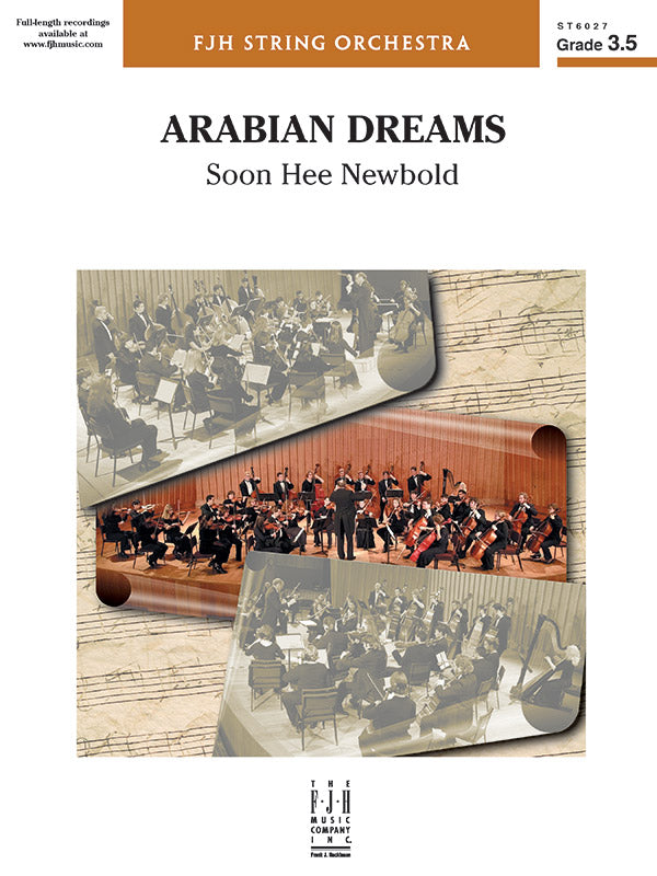 Arabian Dreams - String Orchestra Conductor Score & Parts (Digital Download)