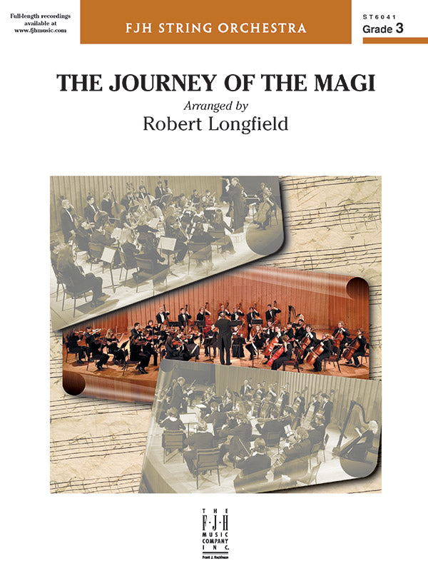 The Journey of the Magi - String Orchestra Conductor Score & Parts (Digital Download)