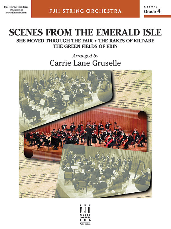 Scenes from the Emerald Isle - String Orchestra Conductor Score & Parts (Digital Download)