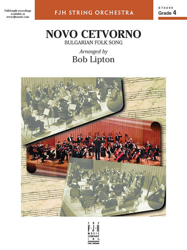Novo cetvorno - String Orchestra Conductor Score & Parts (Digital Download)