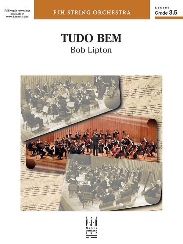 Tudo bem - String Orchestra Conductor Score & Parts (Digital Download)