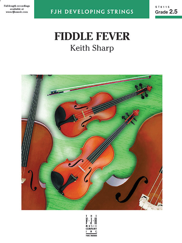 Fiddle Fever - String Orchestra Conductor Score & Parts (Digital Download)