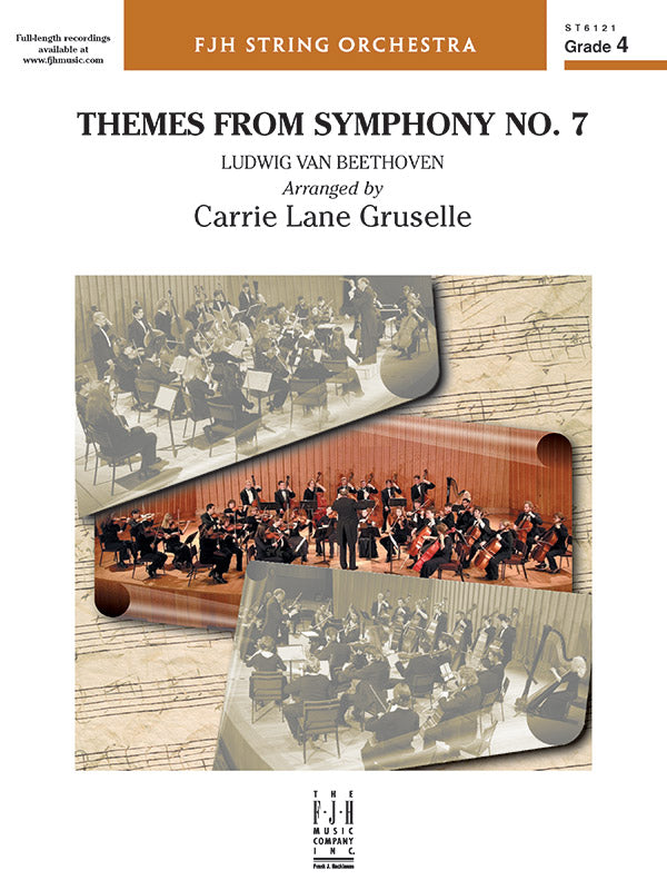 Themes from Symphony No. 7 - String Orchestra Conductor Score & Parts (Digital Download)