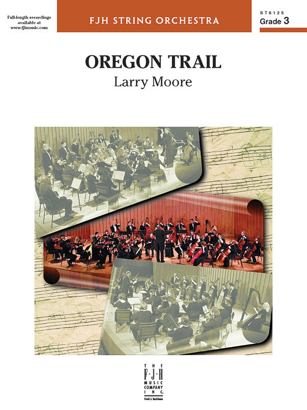 Oregon Trail - String Orchestra Conductor Score & Parts (Digital Download)