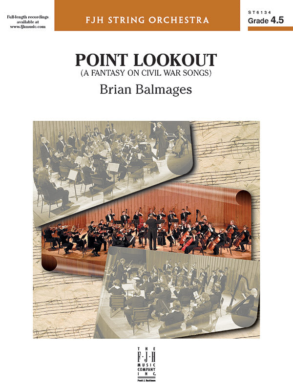 Point Lookout (A Fantasy on Civil War Songs) - String Orchestra Conductor Score & Parts (Digital Download)