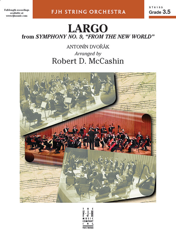 Largo (from Symphony No. 9, "From the New World") - String Orchestra Conductor Score & Parts (Digital Download)