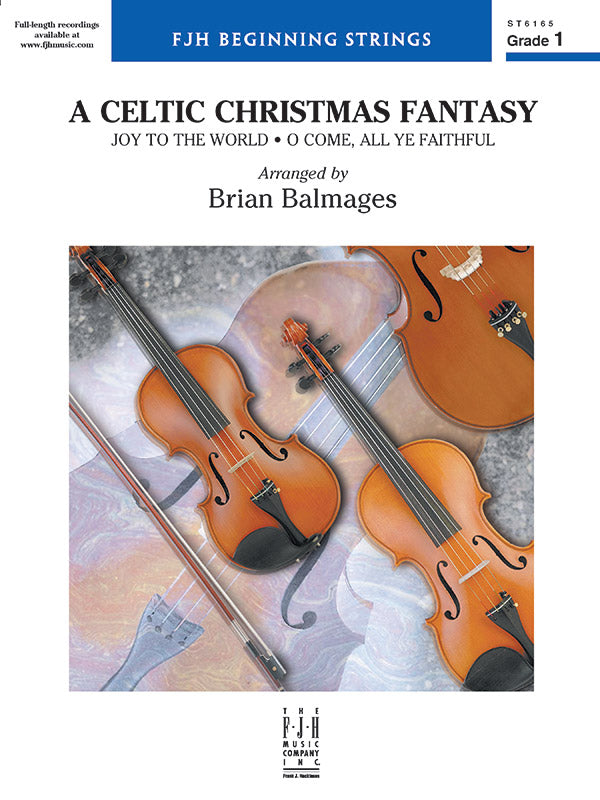 A Celtic Christmas Fantasy - String Orchestra Conductor Score & Parts (Digital Download)