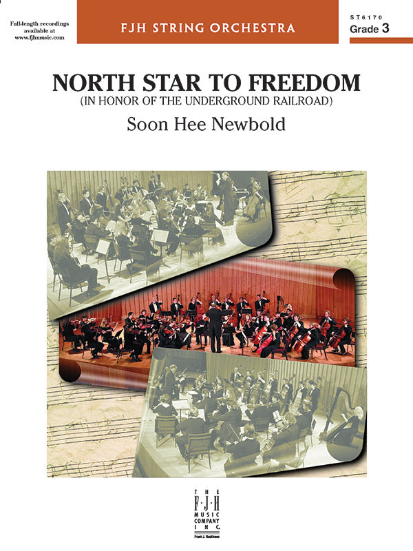 North Star to Freedom (In Honor of the Underground Railroad) - String Orchestra Conductor Score & Parts (Digital Download)