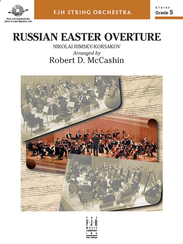 Russian Easter Overture - String Orchestra Conductor Score & Parts (Digital Download)