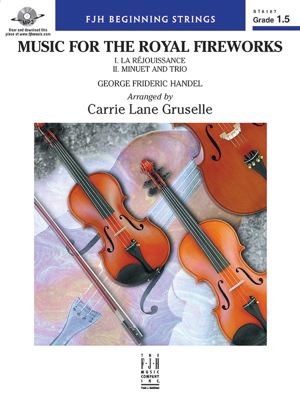 Music for the Royal Fireworks - String Orchestra Conductor Score & Parts (Digital Download)