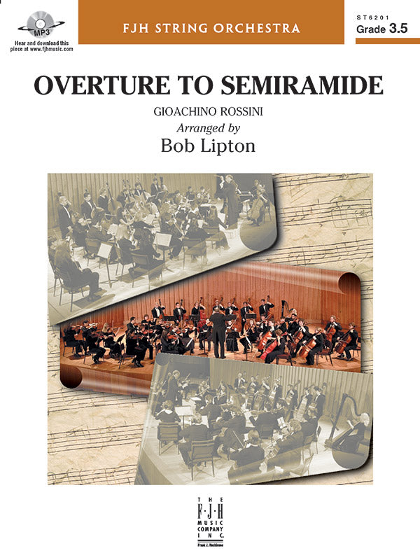 Overture to Semiramide - String Orchestra Conductor Score & Parts (Digital Download)