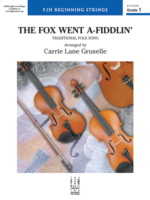 The Fox Went A-Fiddlin' - String Orchestra Conductor Score & Parts (Digital Download)