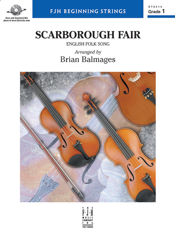 Scarborough Fair - String Orchestra Conductor Score & Parts (Digital Download)