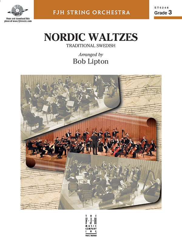 Nordic Waltzes - String Orchestra Conductor Score & Parts (Digital Download)
