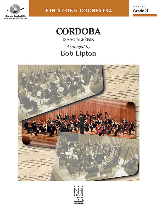 Cordoba - String Orchestra Conductor Score & Parts (Digital Download)