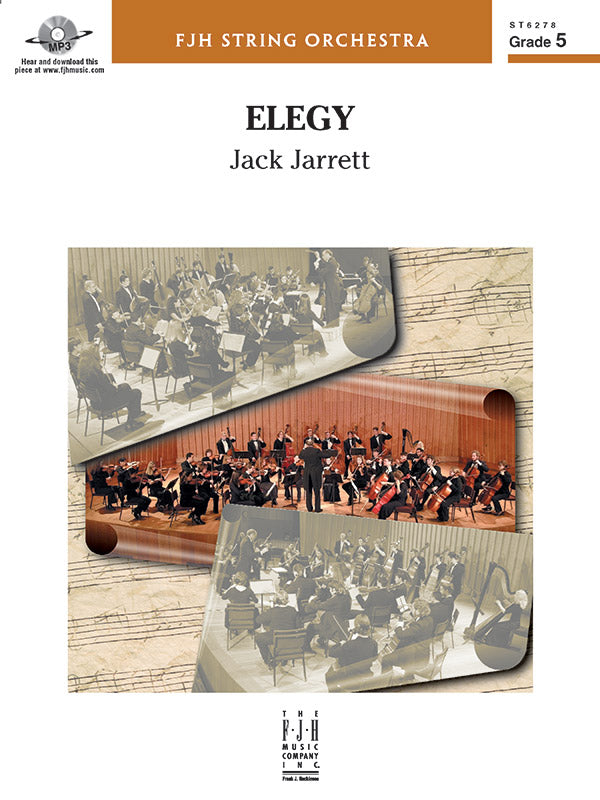 Elegy - String Orchestra Conductor Score & Parts (Digital Download)