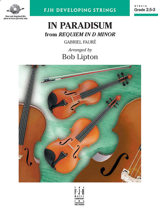 In Paradisum - String Orchestra Conductor Score & Parts (Digital Download)