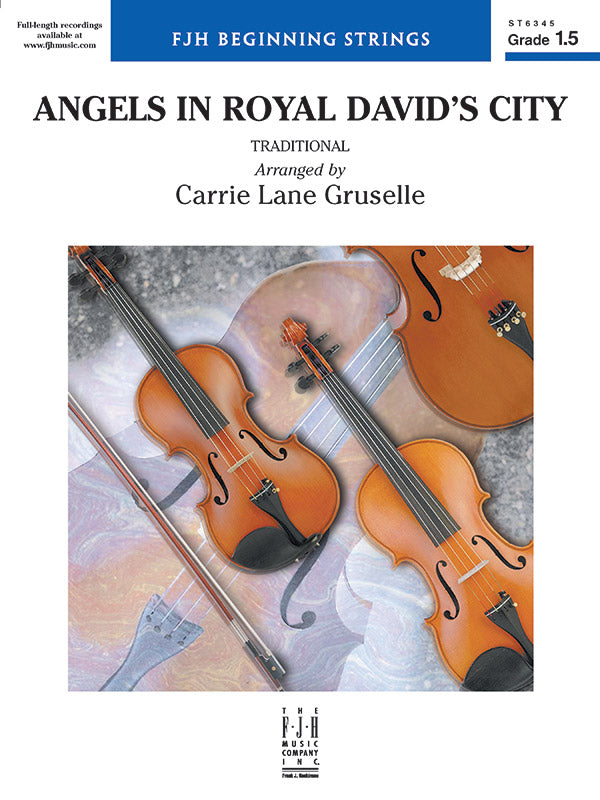 Angels in Royal David's City - String Orchestra Conductor Score & Parts (Digital Download)