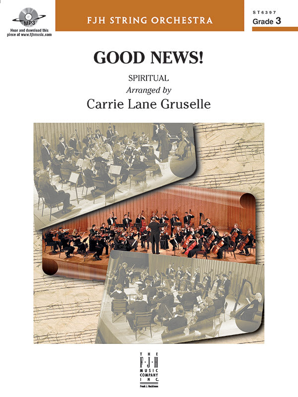 Good News! - String Orchestra Conductor Score & Parts (Digital Download)