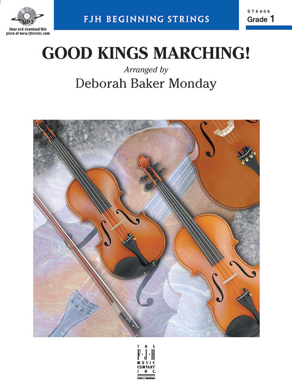 Good Kings Marching! - String Orchestra Conductor Score & Parts (Digital Download)